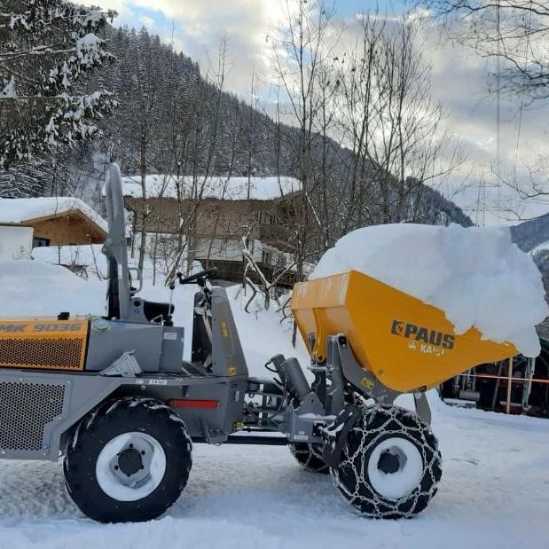 Der SMK 6036 im Winterdiensteinsatz