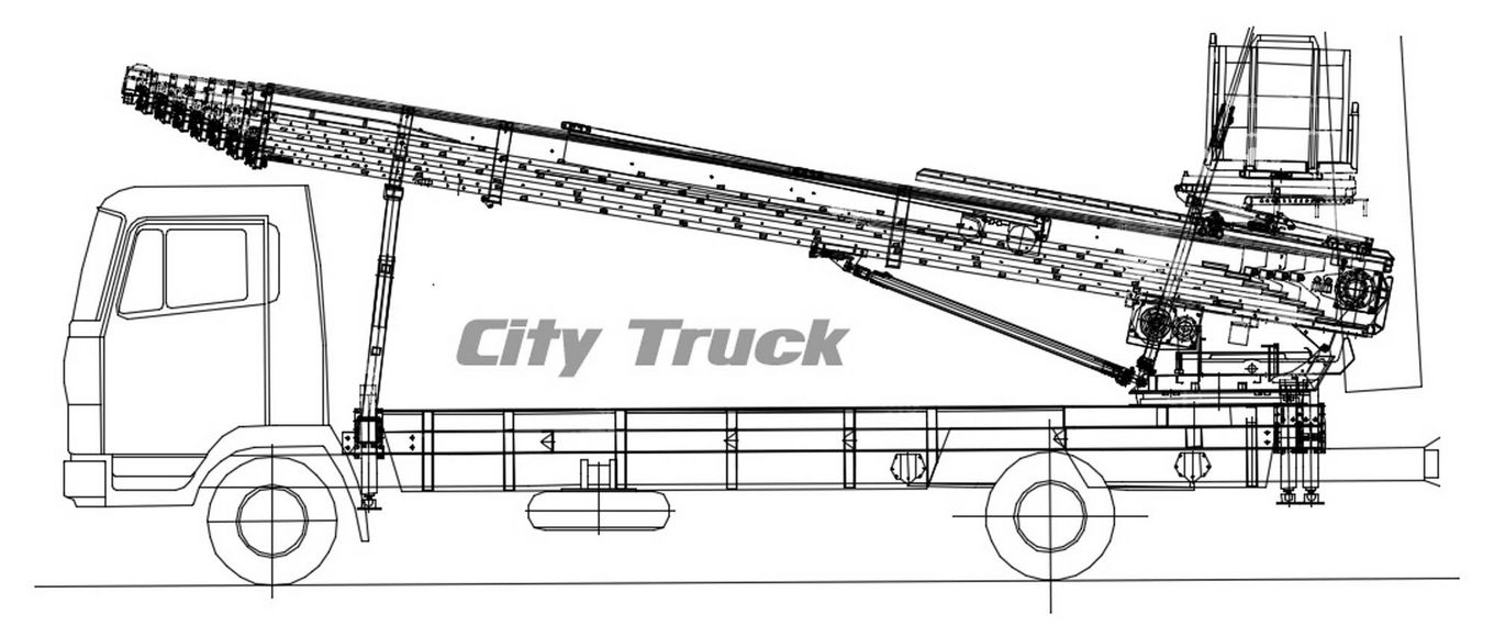 Paus-Möbelaufzug City Truck